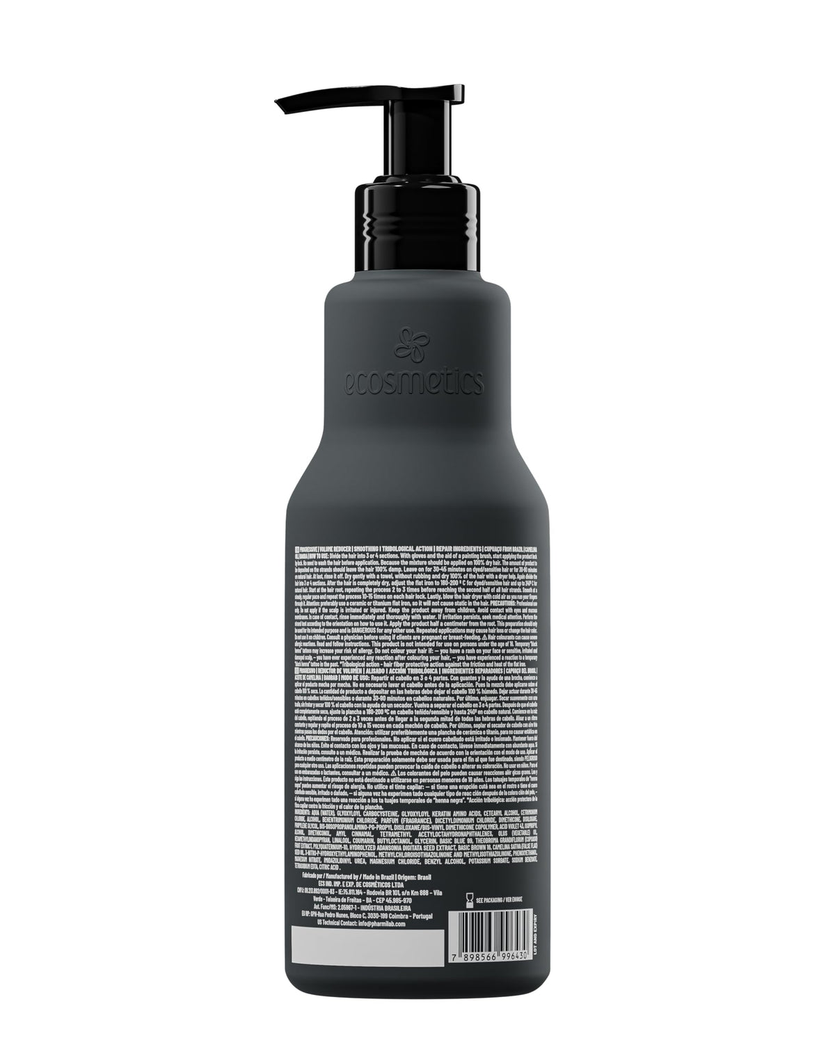 Emax Ecosmetics Deluxe Nanoplastia hair smoothing treatment product display