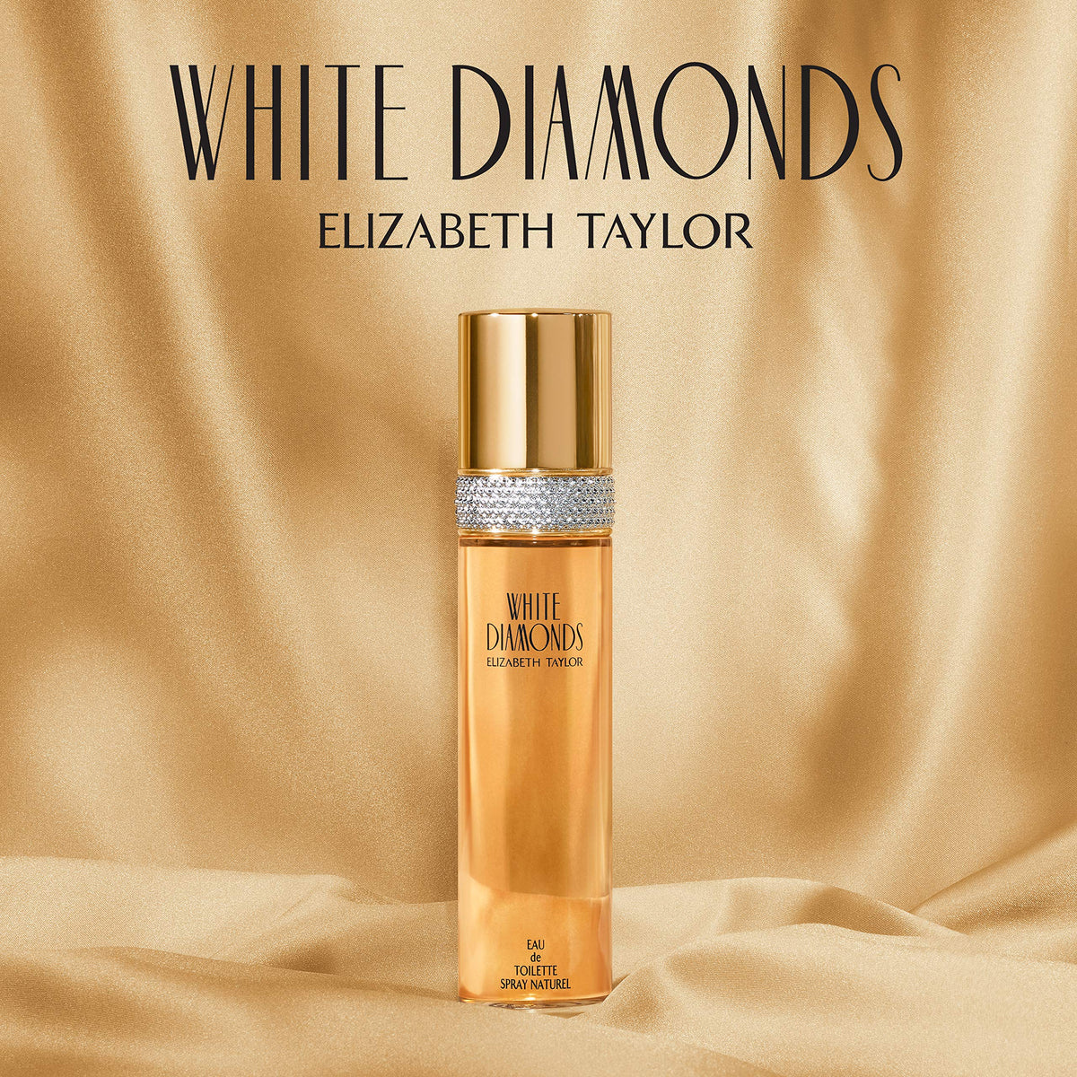 Elizabeth Taylor White Diamonds two point six ounce product container