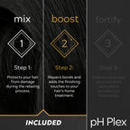 Close up of the patented LIW pH Plex formula texture for professional hair care