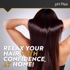 LIW pH Plex Relaxer package displaying the premium imported USA beauty seal