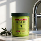 ORS authentic USA imported hair straightener creme with natural olive oil conditioners.