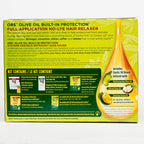 Back label of ORS Extra Strength relaxer containing application instructions and details.