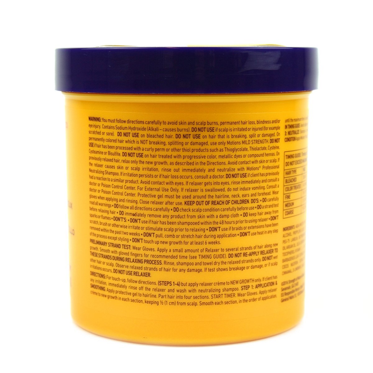 Authentic USA imported Motions hair relaxer 15 ounce