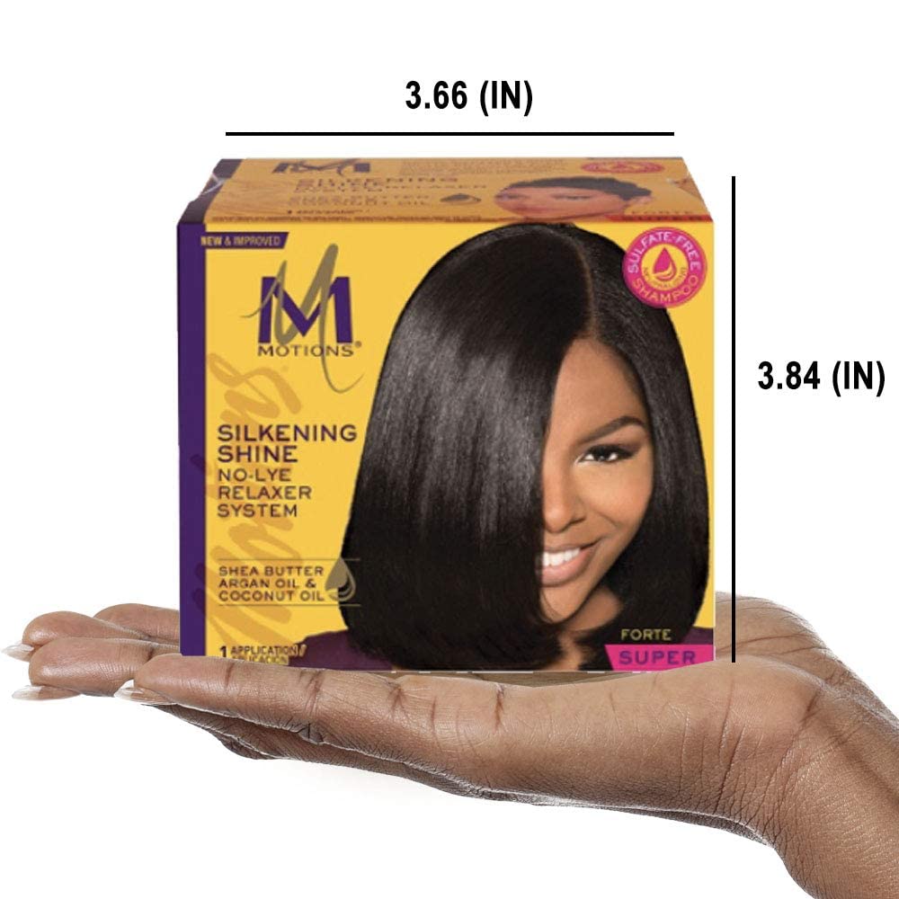 Professional grade Motions lye relaxer jar top view