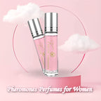Close up of the spherical roll on ball applicator on the pheromone fragrance bottle.