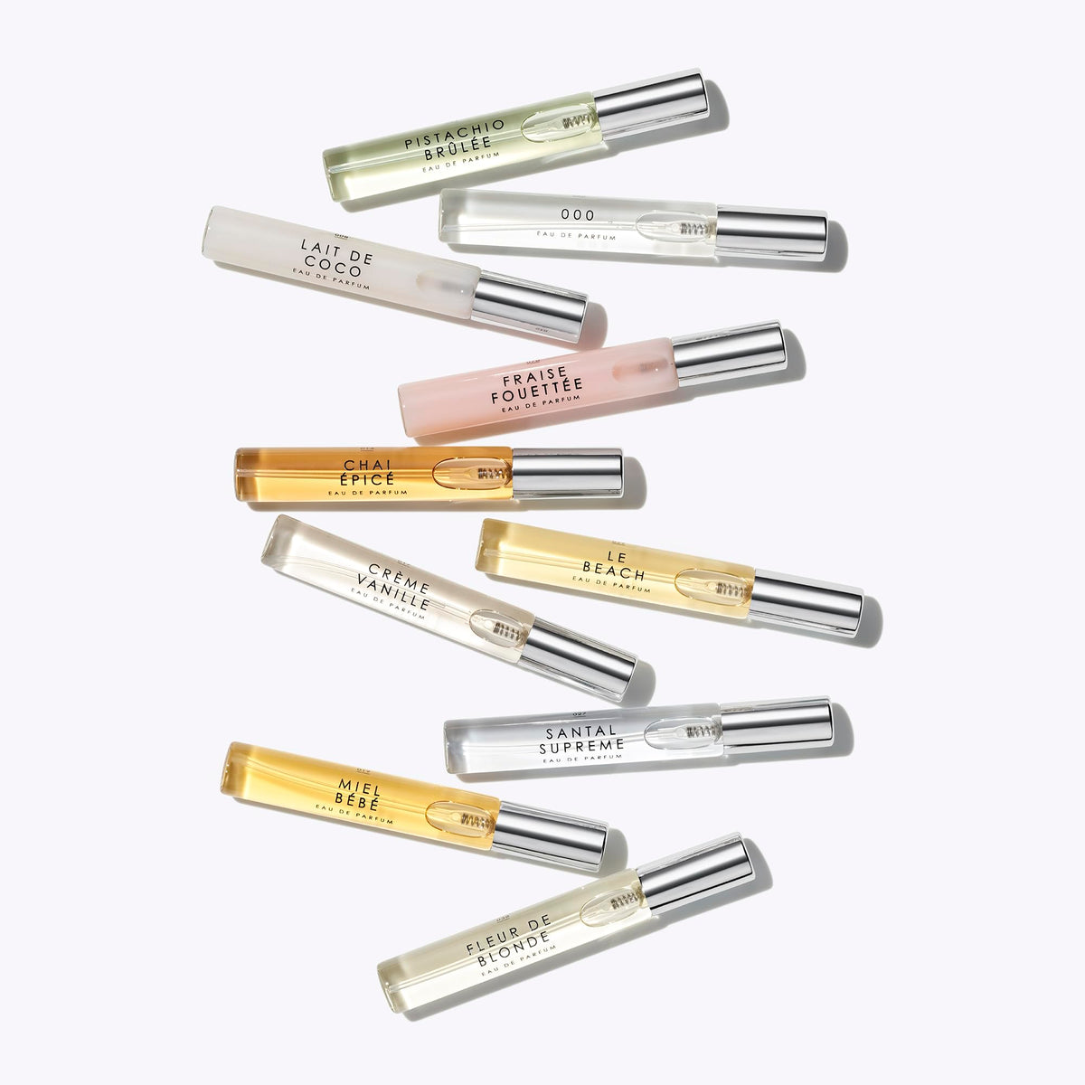 Elegant packaging of Le Monde Gourmand Coffret de Parfum collection.