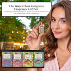 Back panel of the luxury gift collection box showing official batch codes and ingredient declarations.