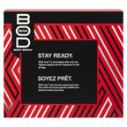 BOD Man 3 piece gift set packaging for men