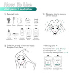 Close up of hydrochloride free professional perming cream for delicate hair.
