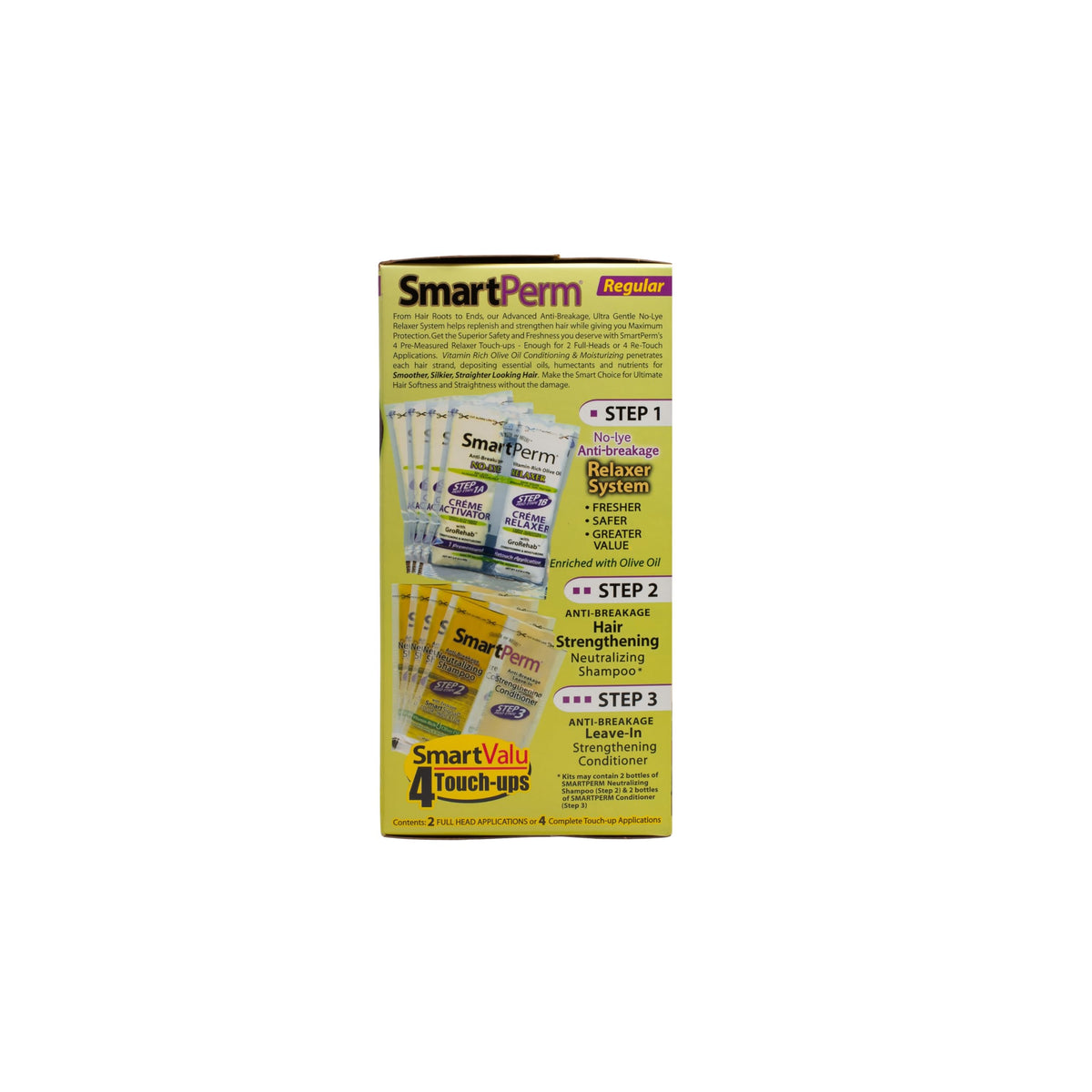 Imported USA salon quality no lye hair relaxer set for home use