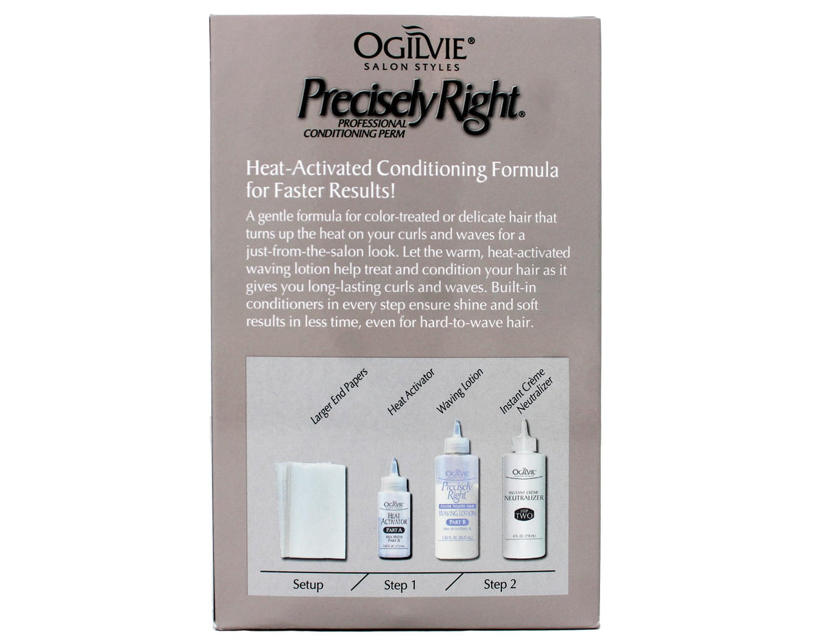 Ogilvie home permanent wave kit for color treated and delicate hair types
