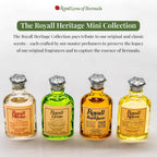 Royall Fragrances Bermuda collection four mini perfume bottles in premium gift packaging