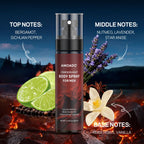 AMOADO aluminum free luxury cologne gift set packaging for him