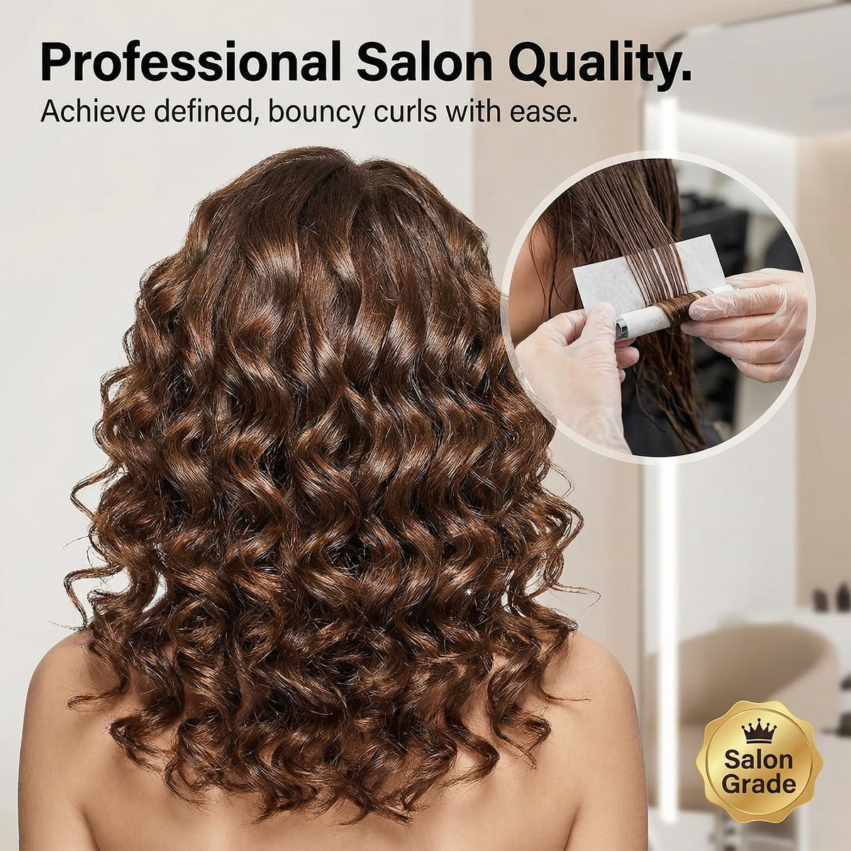 Bulk pack of pre cut hair end tissues for professional stylists