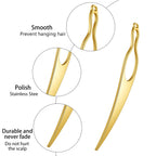 YQQYG dreadlock hair locking needle kit in curved and moon shapes for styling
