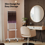 Premium imported Sunnacate professional hair separator board showing organized tangle free extensions ready for braiding.