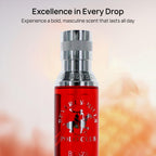 Beverly Hills Polo Club BHPC Blue long lasting men fragrance spray bottle showcasing brand logo