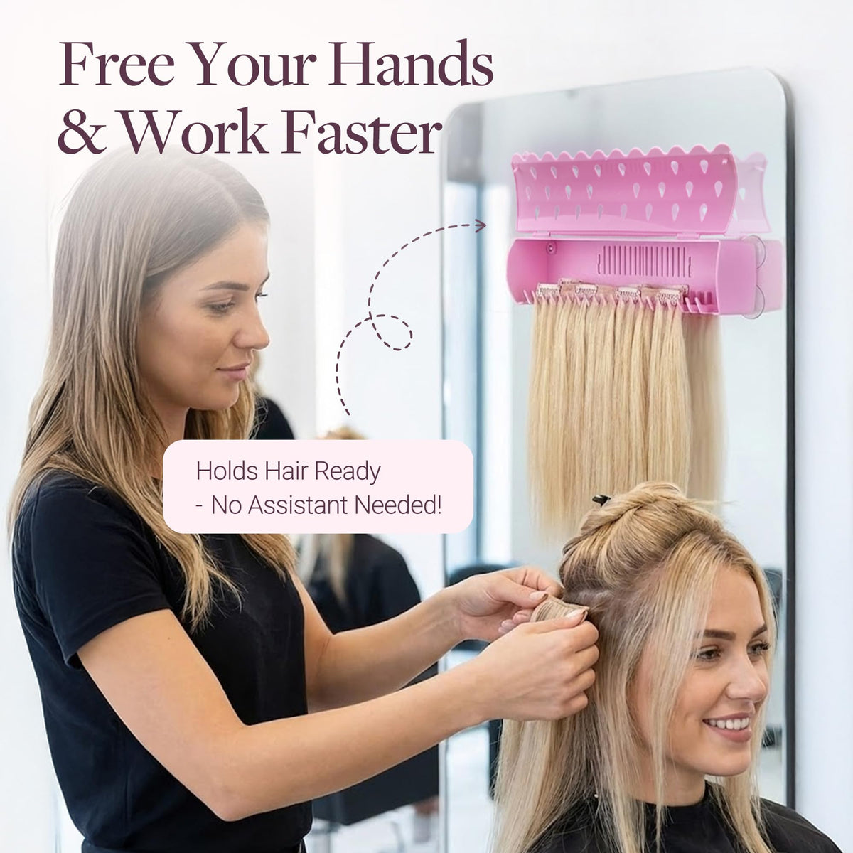 Premium imported GOO GOO hair styling tool with installation accessories
