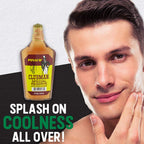 Clubman Special Reserve 6 fluid ounce bottle highlighting classic barbershop fragrance liquid.