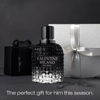 Detail view of the Fragrance Couture Valuable Paris cologne bottle.