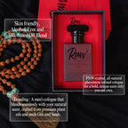 Side profile of RawChemistry 30 milliliter pheromone cologne