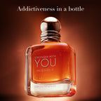 Side profile of Armani Stronger With You Intensely perfume