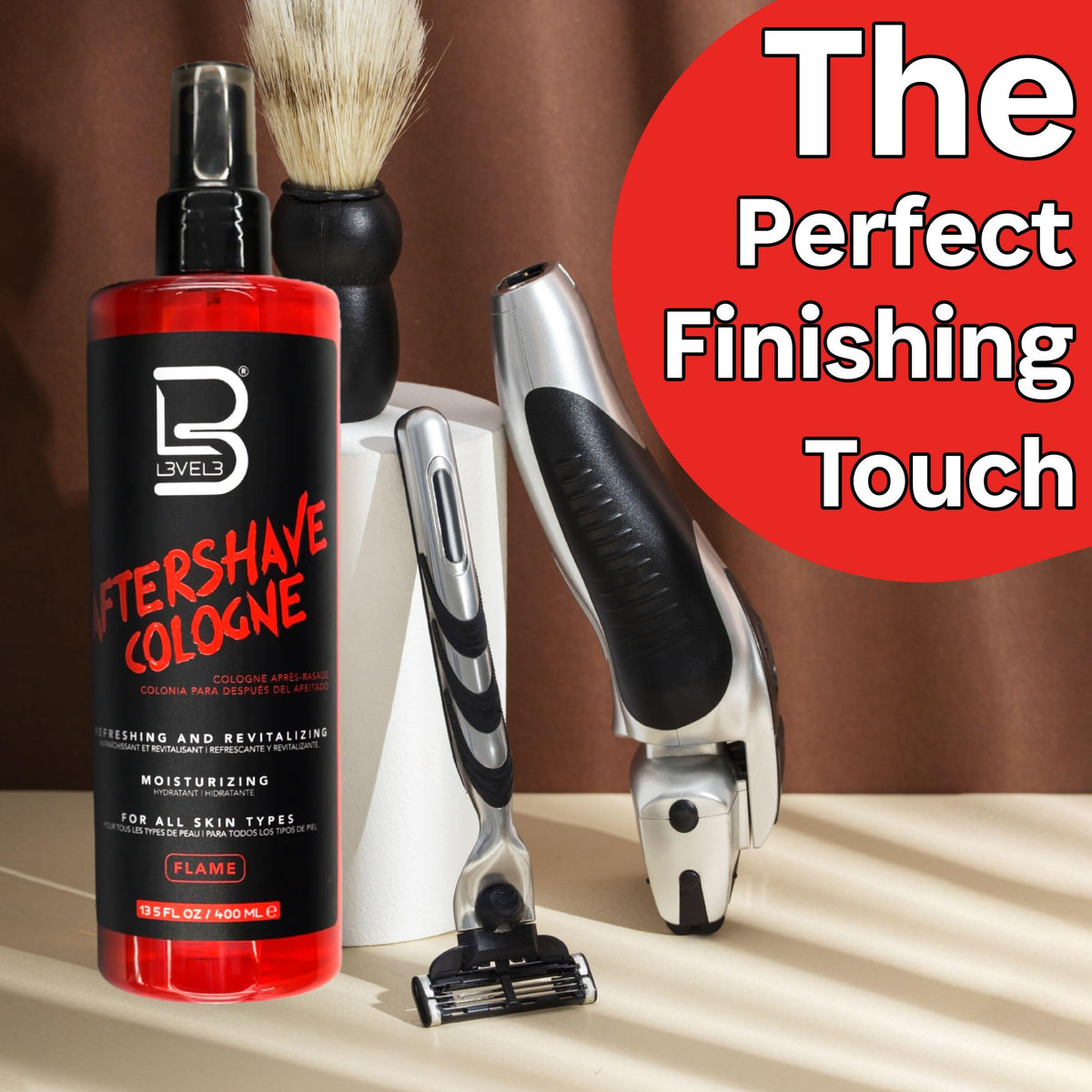 Refreshing after shave spray for daily face care