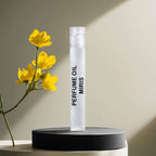 Premium French oil blend fragrance roll on container