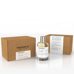 Emper Stallion 53 luxury unisex perfume packaging with bonus travel spray set