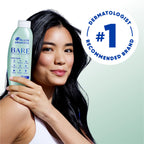 Side profile of Head and Shoulders Bare Pure Clean bottle