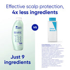 Head and Shoulders Bare 2-in-1 bottle texture and design