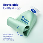 Detailed view of the sulfate-free and silicone-free product label