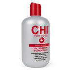 Professional dog grooming CHI 2-in-1 shampoo bottle
