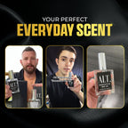 ALT Fragrances Executive Number 26 woody fruity ingredients artistic arrangement