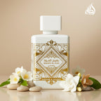 Close up view of the spray nozzle on the Lattafa Honor And Glory perfume bottle