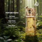 Lattafa Atheeri 100ml bottle displaying the authentic imported packaging and floral amberwood fragrance label