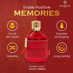 Dumont Nitro Red luxury long lasting cologne fragrance profile display