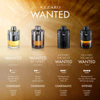Bottom label details of the genuine Azzaro imported masculine fragrance bottle showcasing product information