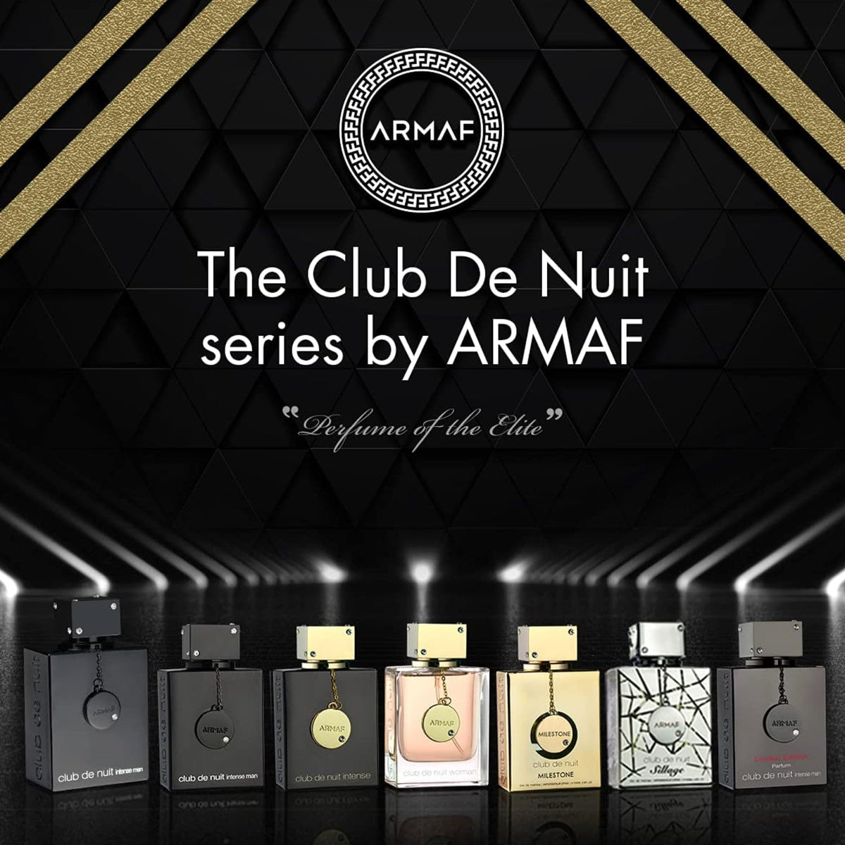 Armaf Club De Nuit Intense Man luxury masculine perfume spray nozzle and atomiser layout