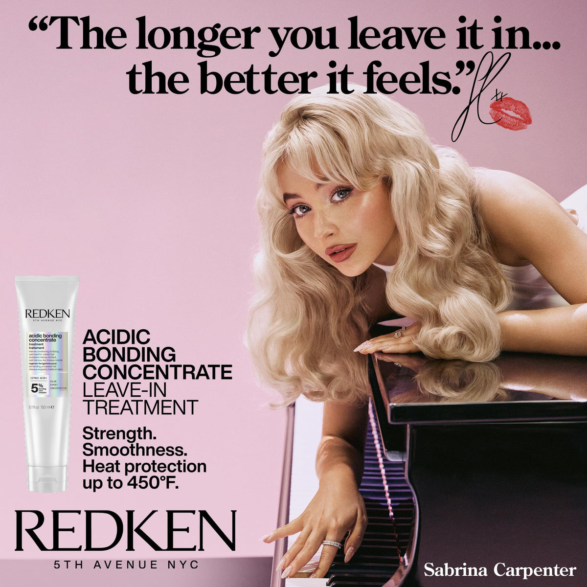 Close up of Redken Acidic Bonding Concentrate texture and bottle design