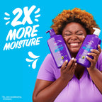Close up of Aussie Miracle Moist 26.2 fluid ounce pump bottle