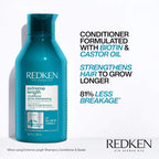 Redken Extreme Length hair care bottle label details