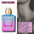 Side profile of Pacifica Dream Moon perfume spray