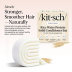 Kitsch solid rice water conditioner bar for hair growth