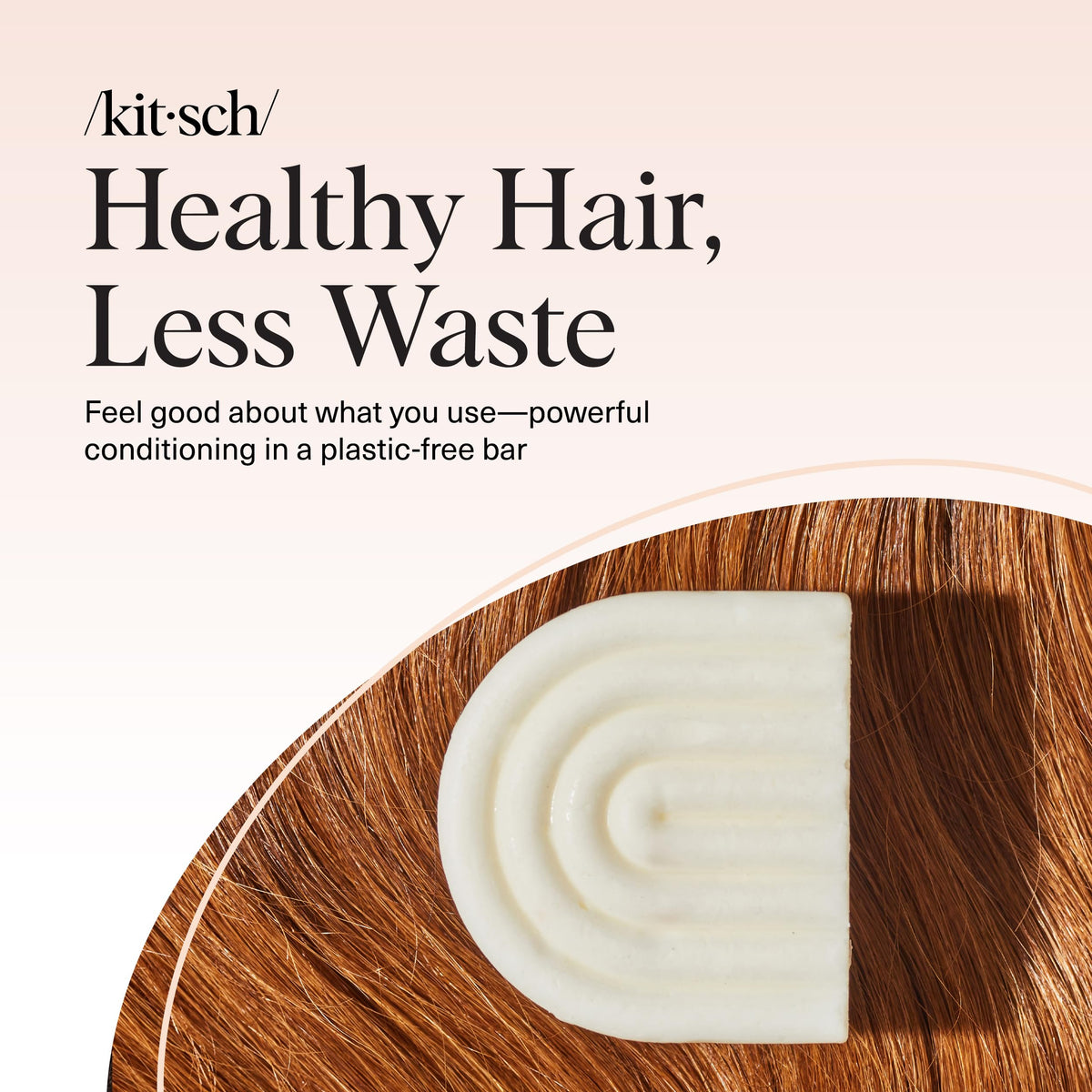 Kitsch Strengthening Conditioner Bar texture detail
