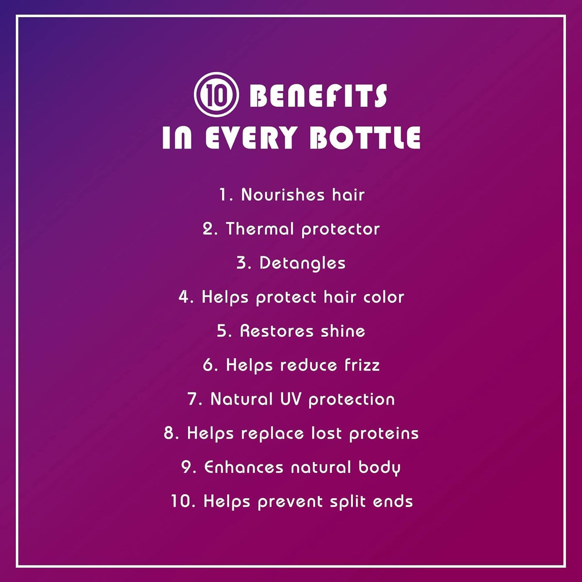 Its A 10 heat protection hair spray 4 fluid ounce