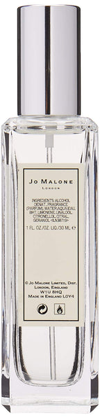 Authentic Jo Malone cologne spray bottle luxury packaging
