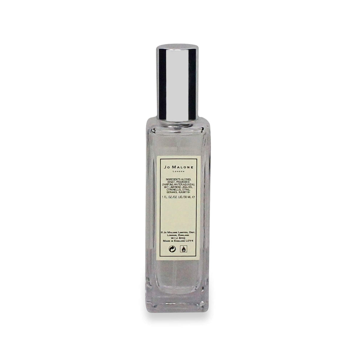 Close up of Jo Malone Nectarine Blossom and Honey fragrance label