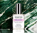 Unisex Demeter Baby Powder Cologne 1 Ounce premium glass spray bottle