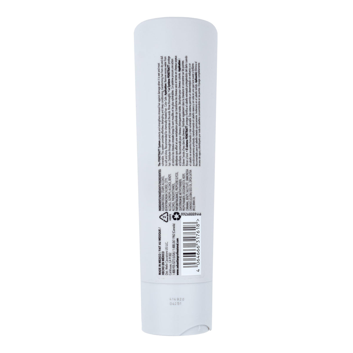 Sebastian Professional hair repair conditioner bottle showcasing product label details